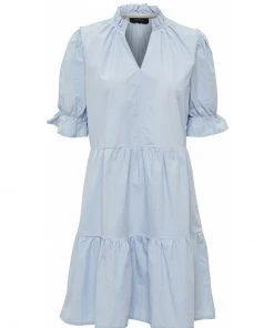 PEPPERCORN Femme BENIA DRESS Robe De Jour Cashmere Blue -Promos PEPPERCORN Magasin c6ce4ef76a2446b3be39e222d62440ba