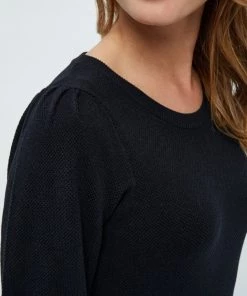 PEPPERCORN TANA 3/4 SLEEVE Pullover Black Femme -Promos PEPPERCORN Magasin c6dd7eab159f45488abe22bac0cc4689