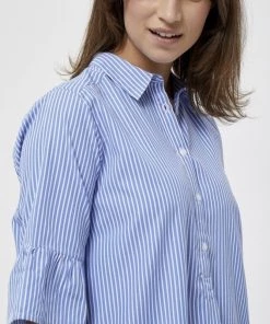 PEPPERCORN RAMIS Robe Chemise Cashmere Blue St Femme 8 PEPPERCORN RAMIS Robe Chemise Cashmere Blue St Femme -Promos PEPPERCORN Magasin c6ec4b52daec4483bbfc9274fd487879