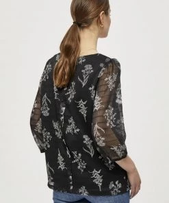 PEPPERCORN Femme Blouse Black -Promos PEPPERCORN Magasin c8695b8110274fa5ba9fb15223383ecc