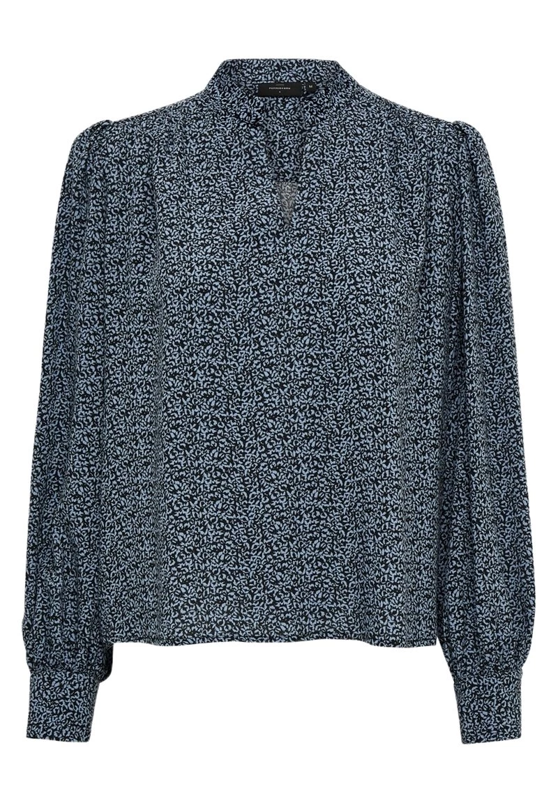 PEPPERCORN Femme JULIANNA Blouse Black Pr 5 PEPPERCORN Femme JULIANNA Blouse Black Pr – Image 5