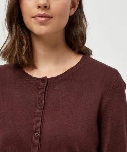 PEPPERCORN Femme TANA Gilet Decadent Chocolate -Promos PEPPERCORN Magasin c89776d836604daf885430153ec4cd38