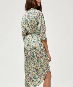 PEPPERCORN Femme ELYSE SABIA Robe De Jour Nebulas Blue Pr -Promos PEPPERCORN Magasin c8cc4d6879d24ea9a99acb279decd943