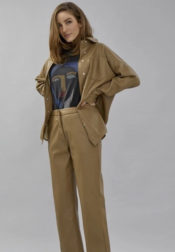 PEPPERCORN Femme JAMILLA Manteau Court Sepia Tint 5 PEPPERCORN Femme JAMILLA Manteau Court Sepia Tint – Image 5