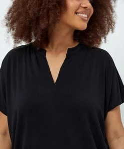 PEPPERCORN Femme ROSALINDA T Shirt Basique Black -Promos PEPPERCORN Magasin ca5ffa75b028429dadae2ca9d54b4606