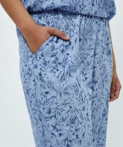 PEPPERCORN Pantalon Classique Skyway Blue Print Femme -Promos PEPPERCORN Magasin cad94d96826148ebb5afba7d6272a695