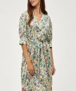 PEPPERCORN Femme ELYSE SABIA Robe De Jour Nebulas Blue Pr