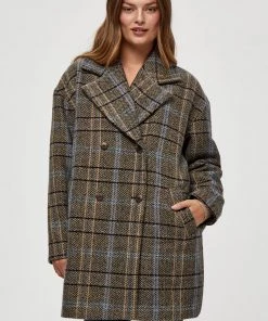 PEPPERCORN JUVIA Trench Warm Sand Melange Femme