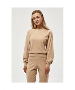 PEPPERCORN CINDY Sweatshirt Warm Sand Femme