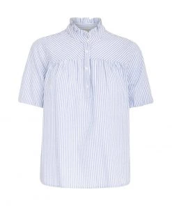 PEPPERCORN Femme ELAINE Blouse Skyway Blue Striped 9 PEPPERCORN Femme ELAINE Blouse Skyway Blue Striped -Promos PEPPERCORN Magasin cca5f7674e984480b4956da92d3b2689