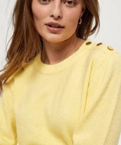 PEPPERCORN ANJA Pullover Pale Yellow Femme 8 PEPPERCORN ANJA Pullover Pale Yellow Femme -Promos PEPPERCORN Magasin cd52c298fe504acd9663b1077f77e9b8