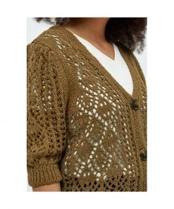 PEPPERCORN EDYN Gilet Ermine Brown Femme -Promos PEPPERCORN Magasin cdac2a29ae9e408c8f1ce619a70dc5e4