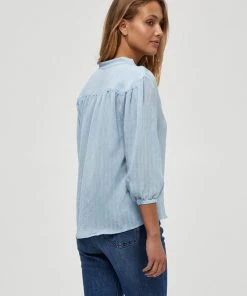 PEPPERCORN EMMA Blouse Skyway Blue Femme -Promos PEPPERCORN Magasin ce63c83f89c44eb2b4bdf899e62ffe75