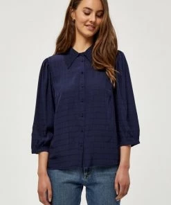 PEPPERCORN Femme LUCKY Chemisier Dress Blue