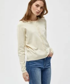 PEPPERCORN Femme TANA Gilet Seedpearl Cream