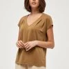 PEPPERCORN LANA Blouse Ermine Brown Femme