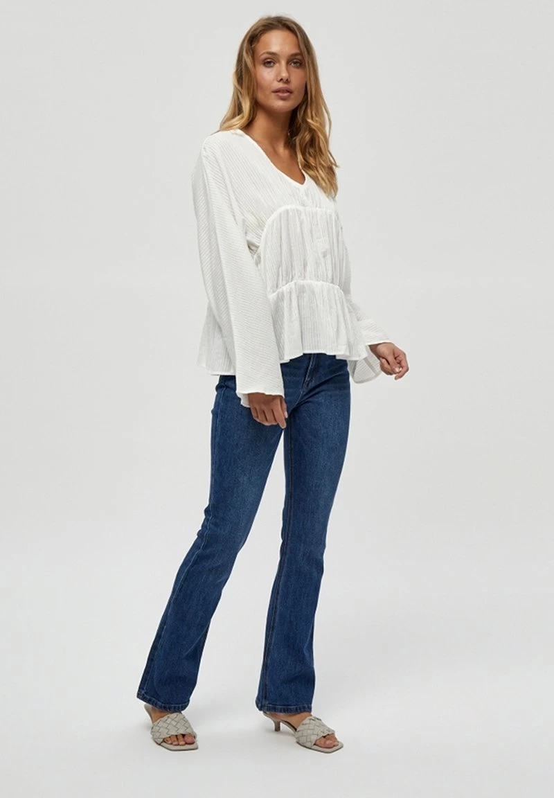 PEPPERCORN Femme EILEEN Blouse White 2 PEPPERCORN Femme EILEEN Blouse White – Image 2
