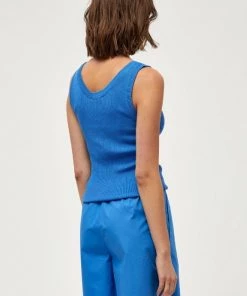 PEPPERCORN TANA Débardeur Nebulas Blue Femme -Promos PEPPERCORN Magasin d416fdd78c7449318115d4e84888f431