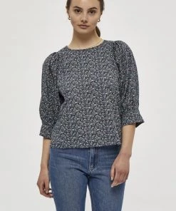 PEPPERCORN Blouse Blue Femme