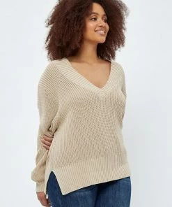 PEPPERCORN DESTINA Pullover Feather Gray Femme -Promos PEPPERCORN Magasin d634da14b8594881bf92fd3c1947f4c5