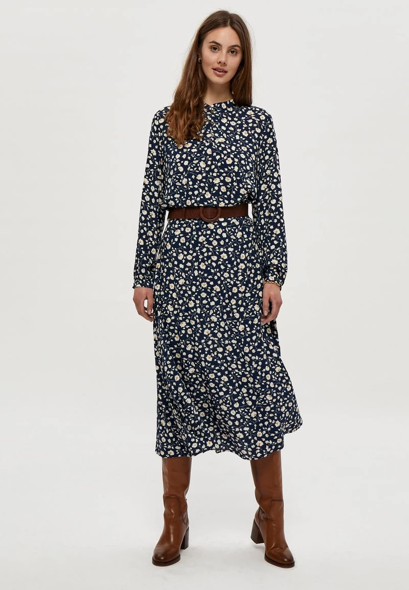 PEPPERCORN Femme LEAH Blouse D. Blue P 2 PEPPERCORN Femme LEAH Blouse D. Blue P – Image 2