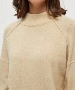PEPPERCORN Femme Pullover Seedpearl Creme Melange -Promos PEPPERCORN Magasin d65e7dc0ff19461b932a9d1cbbd35571