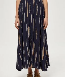 PEPPERCORN ELARA Jupe Longue D. Blue P Femme