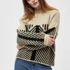 PEPPERCORN Femme JAYDA Pullover Seedpearl Creme Melange