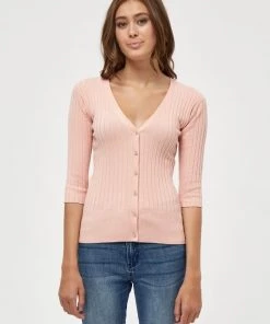 PEPPERCORN Femme TANA Gilet Rose Blossom Pink