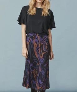 PEPPERCORN Jupe Trapèze Black Pr Femme