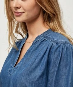 PEPPERCORN Femme CIA Robe En Jean Mid Blue Denim 8 PEPPERCORN Femme CIA Robe En Jean Mid Blue Denim -Promos PEPPERCORN Magasin da61f42d4758456bb22f0e111614df4d