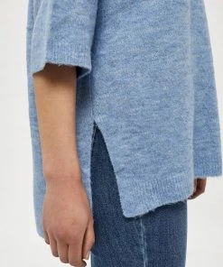 PEPPERCORN LETTY Pullover Blue Fog Mel Femme -Promos PEPPERCORN Magasin dbec447d68be4c2bb77765468847ee6d