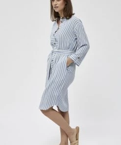 PEPPERCORN Robe Chemise Cashmere Blue St Femme -Promos PEPPERCORN Magasin dbf2908ce13143798cd2c39bad25de78