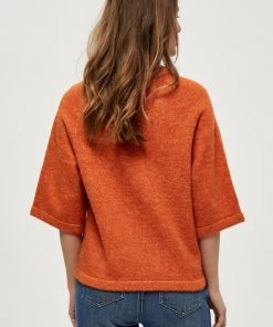 PEPPERCORN PENELOPE Pullover Apricot Orange Melange Femme 7 PEPPERCORN PENELOPE Pullover Apricot Orange Melange Femme -Promos PEPPERCORN Magasin dc2aa1e64b2e456e80011e8c9edc1f05
