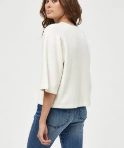 PEPPERCORN Femme ROSALIA Pullover Cloud Dancer -Promos PEPPERCORN Magasin dc50286c36d047bd91baba0efbb8d765