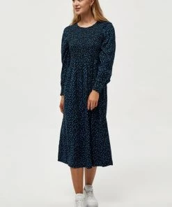 PEPPERCORN Femme CARLA Robe De Jour Black Pr