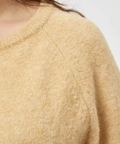 PEPPERCORN Femme PENELOPE 3/4 SLEEVE CURVE Pullover Gray Morn Melange -Promos PEPPERCORN Magasin dd7793cc75514fe29652f5b3539e5765