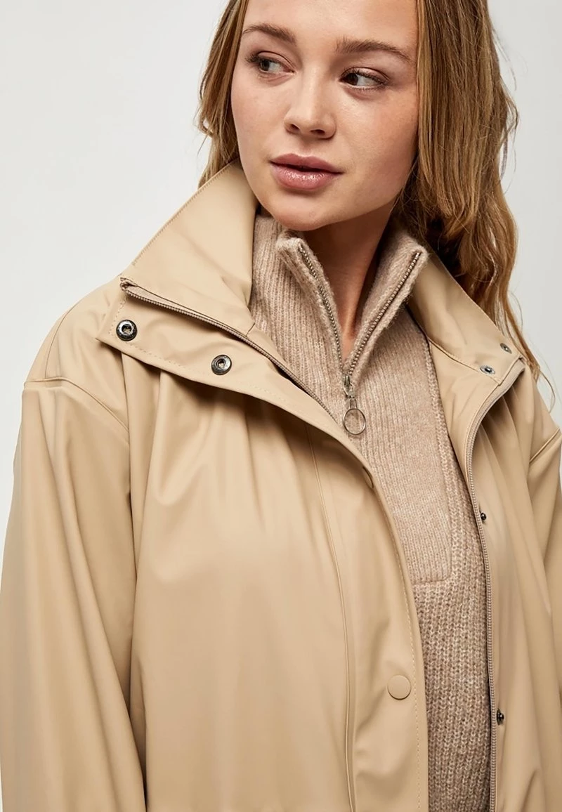 PEPPERCORN Parka Sand Femme 4 PEPPERCORN Parka Sand Femme – Image 4