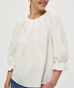 PEPPERCORN Femme Blouse White -Promos PEPPERCORN Magasin de0dba95704f420fa8b7b5e243462d64