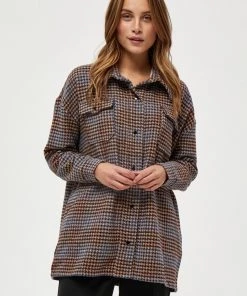 PEPPERCORN Femme Veste Polaire Decadent Chocolate