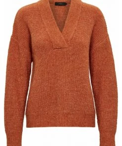 PEPPERCORN Pullover Apricot Orange Melange Femme 9 PEPPERCORN Pullover Apricot Orange Melange Femme -Promos PEPPERCORN Magasin e025c4c61aad463cba3aedc81ec8c4ea