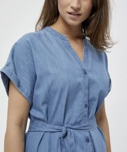 PEPPERCORN NORE Robe En Jean Light Blue Wash Femme 8 PEPPERCORN NORE Robe En Jean Light Blue Wash Femme -Promos PEPPERCORN Magasin e0295d80fd5946f29af600271b6f12e5