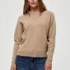 PEPPERCORN ROSALIA Pullover Warm Sand Melange Femme