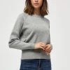 PEPPERCORN Femme ROSALIA Pullover Light Grey Mel