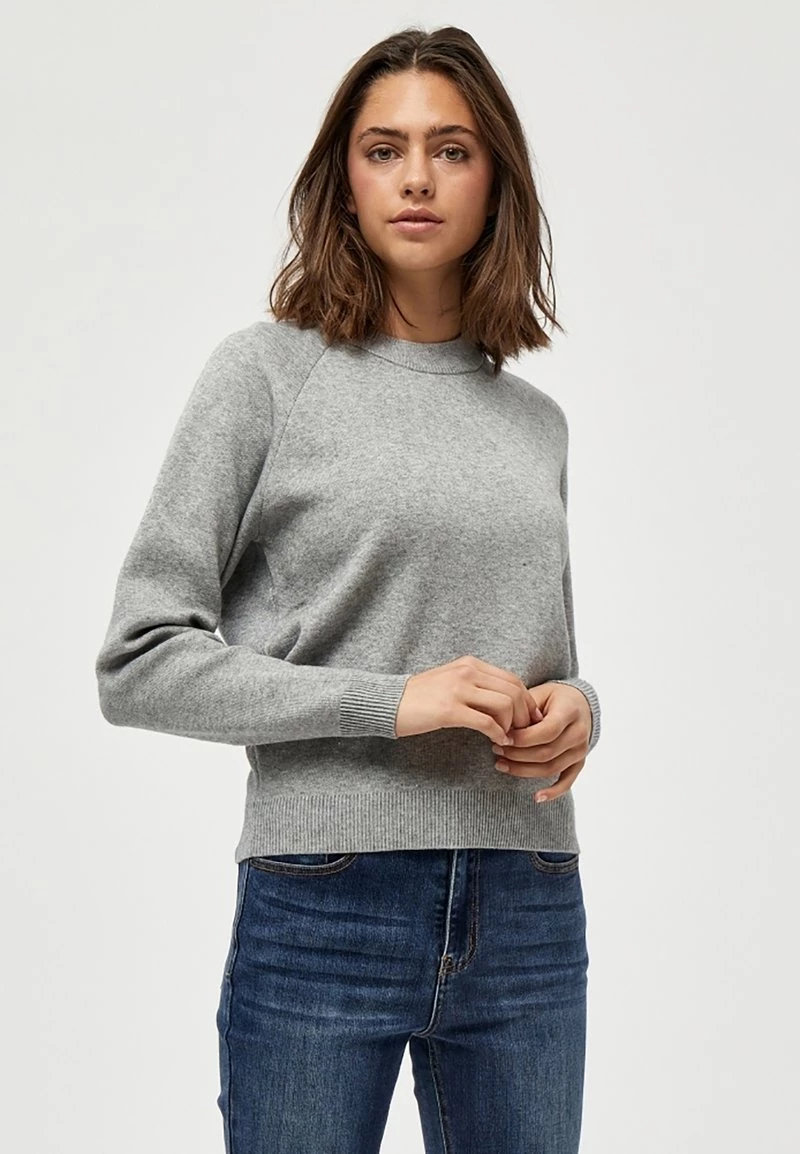 PEPPERCORN Femme ROSALIA Pullover Light Grey Mel 1 PEPPERCORN Femme ROSALIA Pullover Light Grey Mel