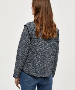 PEPPERCORN LULA Veste Mi Saison D Blue P Femme -Promos PEPPERCORN Magasin e6e040df799e4a9898aa80b130e182e3