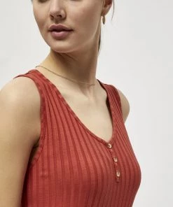 PEPPERCORN Débardeur Burnt Ochre Femme -Promos PEPPERCORN Magasin e715bb635b20497bb5de59db03c4d51d