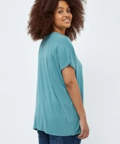 PEPPERCORN ROSALINDA T Shirt Basique Arctic Blue Femme -Promos PEPPERCORN Magasin e7b60850bc914ab7b7cb7135a6aa3536