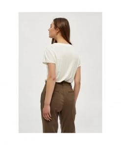 PEPPERCORN ROSALINDA T Shirt Basique Gardenia Femme 7 PEPPERCORN ROSALINDA T Shirt Basique Gardenia Femme -Promos PEPPERCORN Magasin e7d32357b56d4574b208f0d2f3478f96