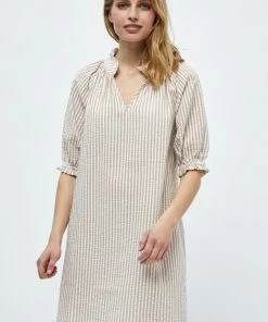 PEPPERCORN Femme ELAINE Robe De Jour Warm Sand Pr